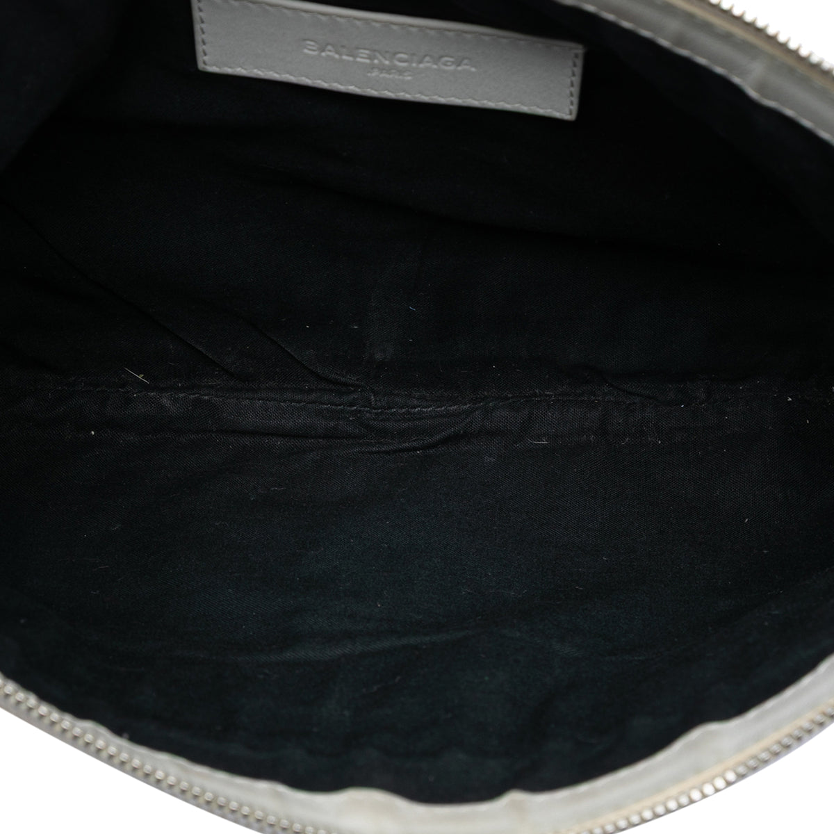 Sac Balenciaga Cuir d’agneau Motocross Classic Clip Pochette M – photo 4