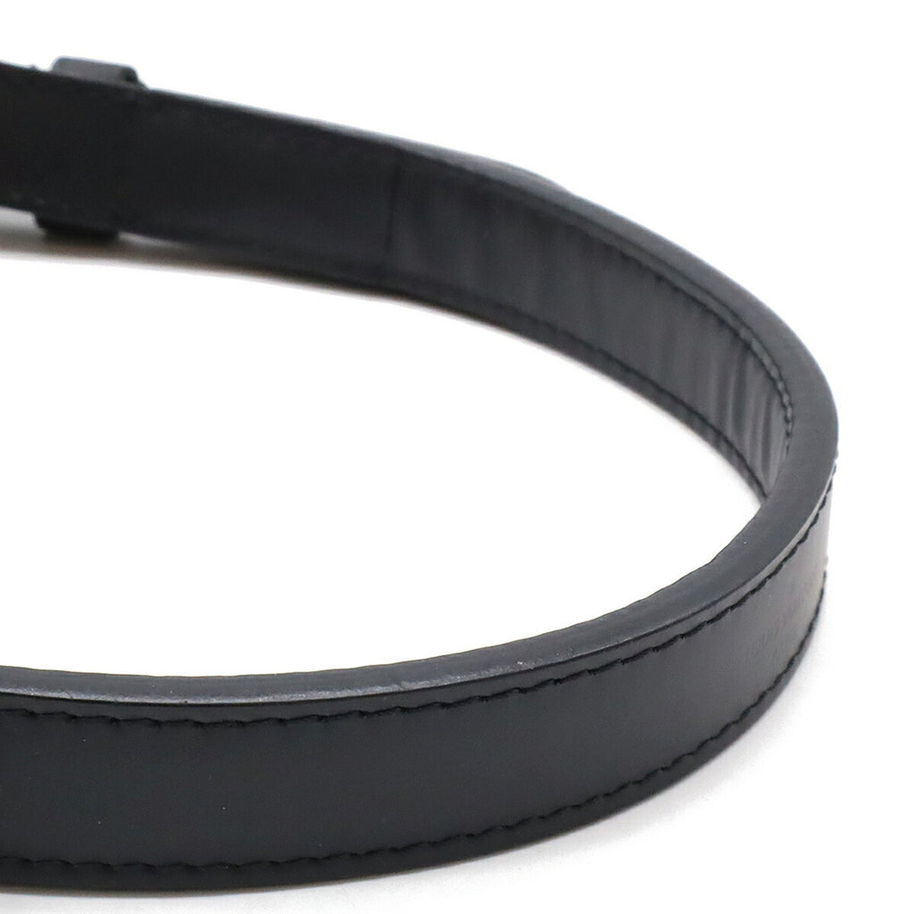 Sac Seau Petit Noé Vintage en cuir épi bleu