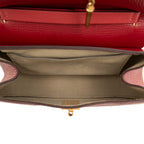 Sac Chloé Small Bicolore Smooth and Grained Cuir de veau Drew Bandoulière – photo 4
