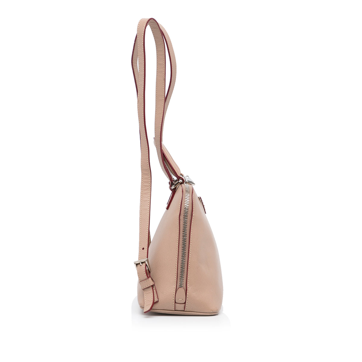 Sac Prada Saffiano Lux Promenade Sac à dos - Marron