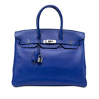 Hermès Swift Birkin Retourne 35 - Bleu