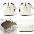 Sac Speedy bandoulière 20 Vintage en cuir blanc