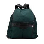 Sac Balenciaga Nylon Motocross Classic Traveler Sac à dos - Vert