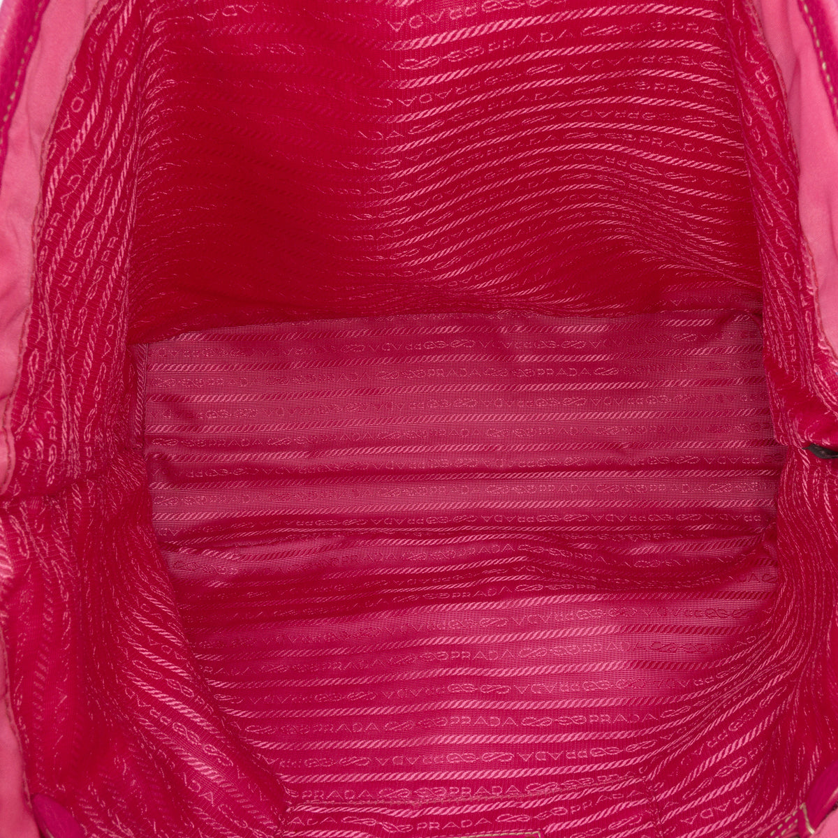 Sac Prada Tessuto Canapa Logo Cabas – photo 4