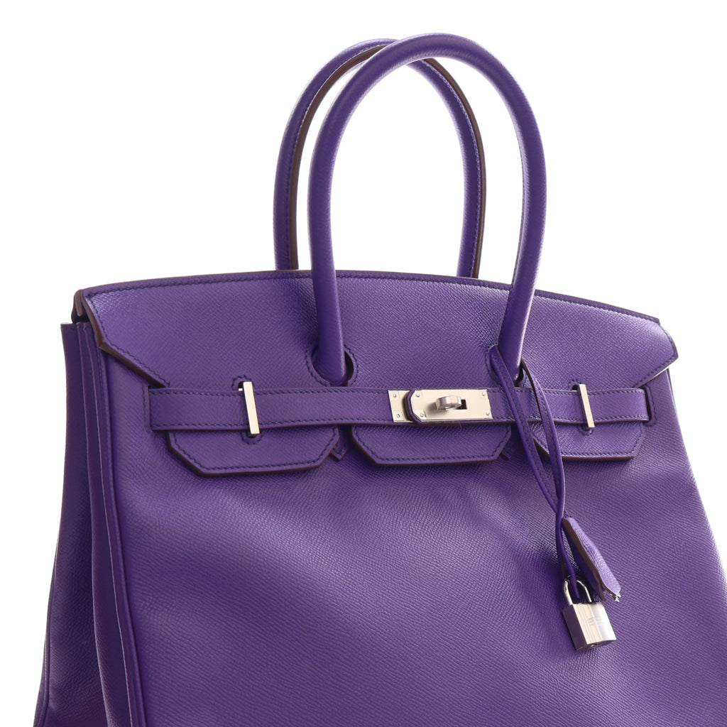 Sac Hermès Epsom Birkin Retourne 35 – photo 10