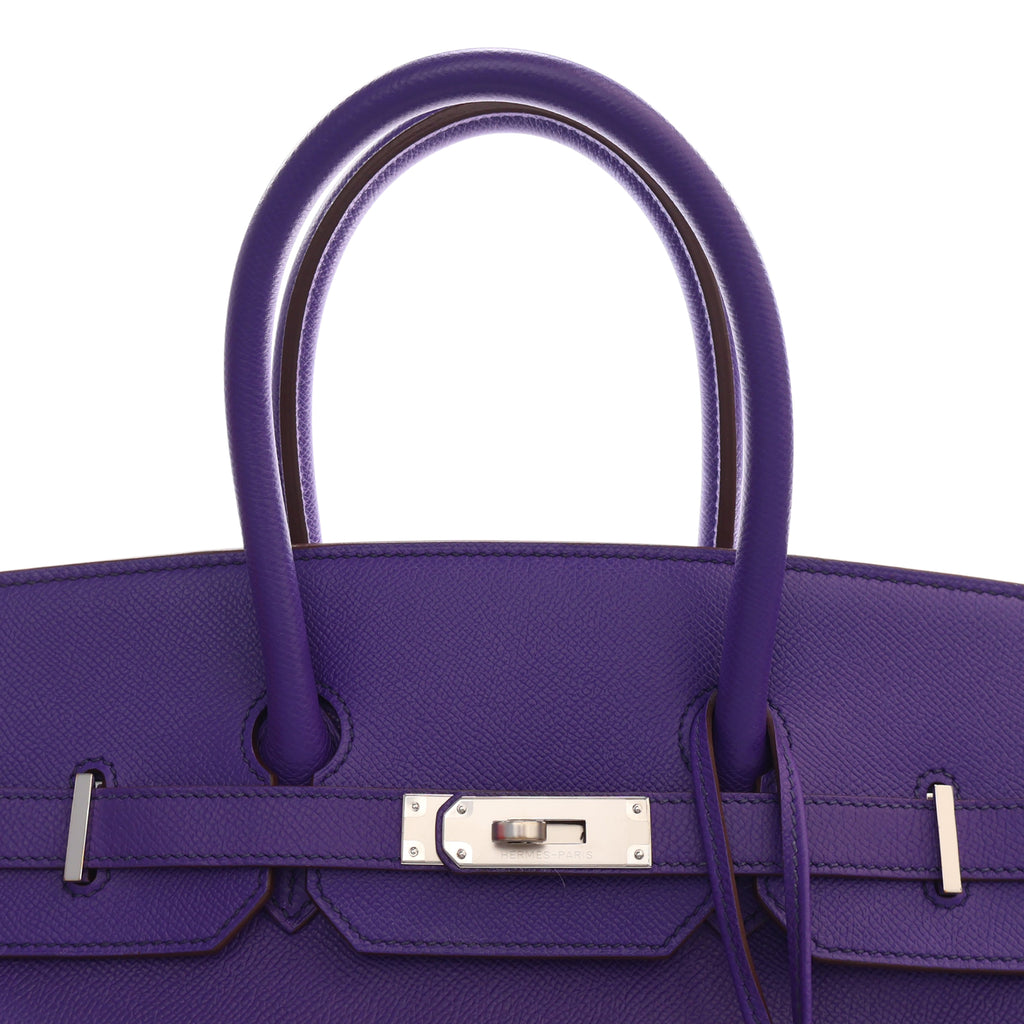 Sac Hermès Epsom Birkin Retourne 35 – photo 7