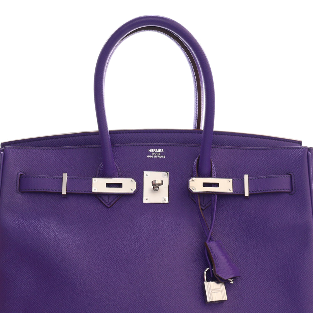 Sac Hermès Epsom Birkin Retourne 35 – photo 8