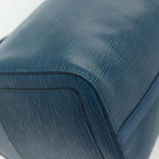 Sac Speedy Vintage en cuir épi bleu