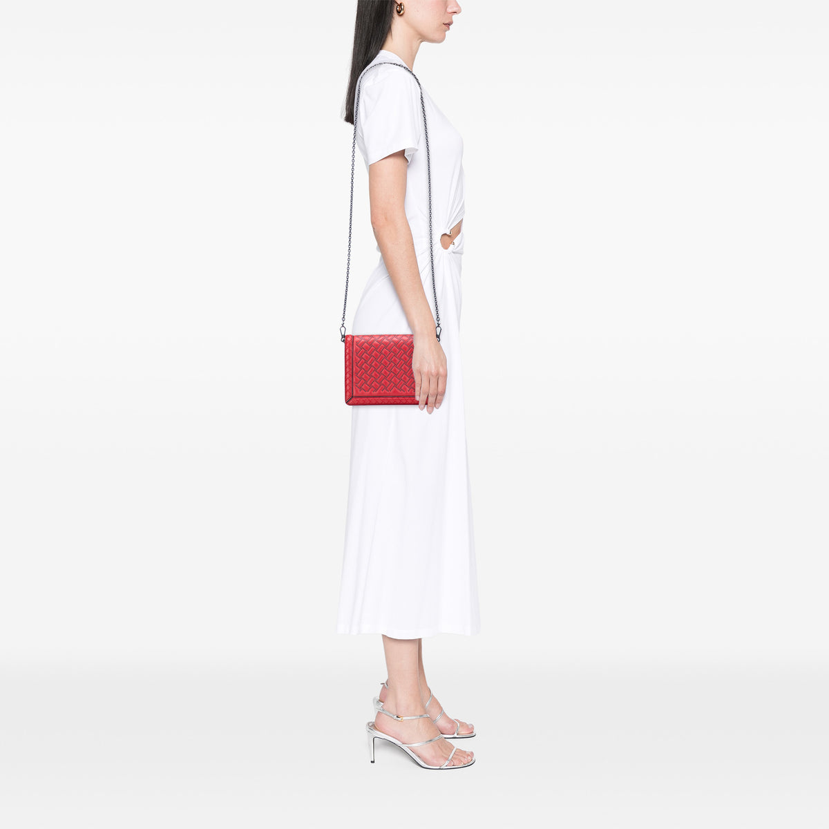 Sac Bottega Veneta Nappa Intrecciato Microstud Montebello Bandoulière – photo 10