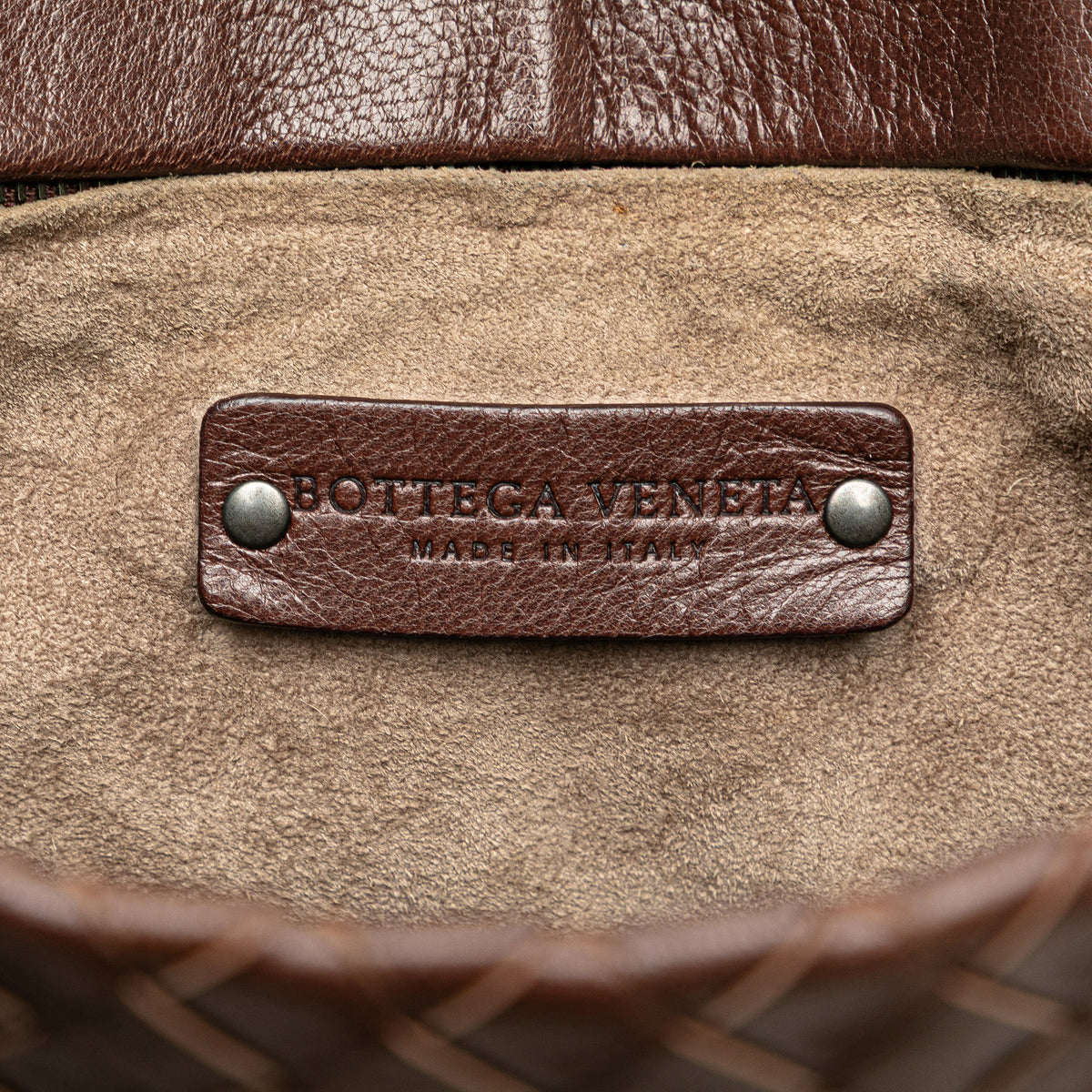 Sac Bottega Veneta Bicolore Nappa Intrecciato Sac seau – photo 5