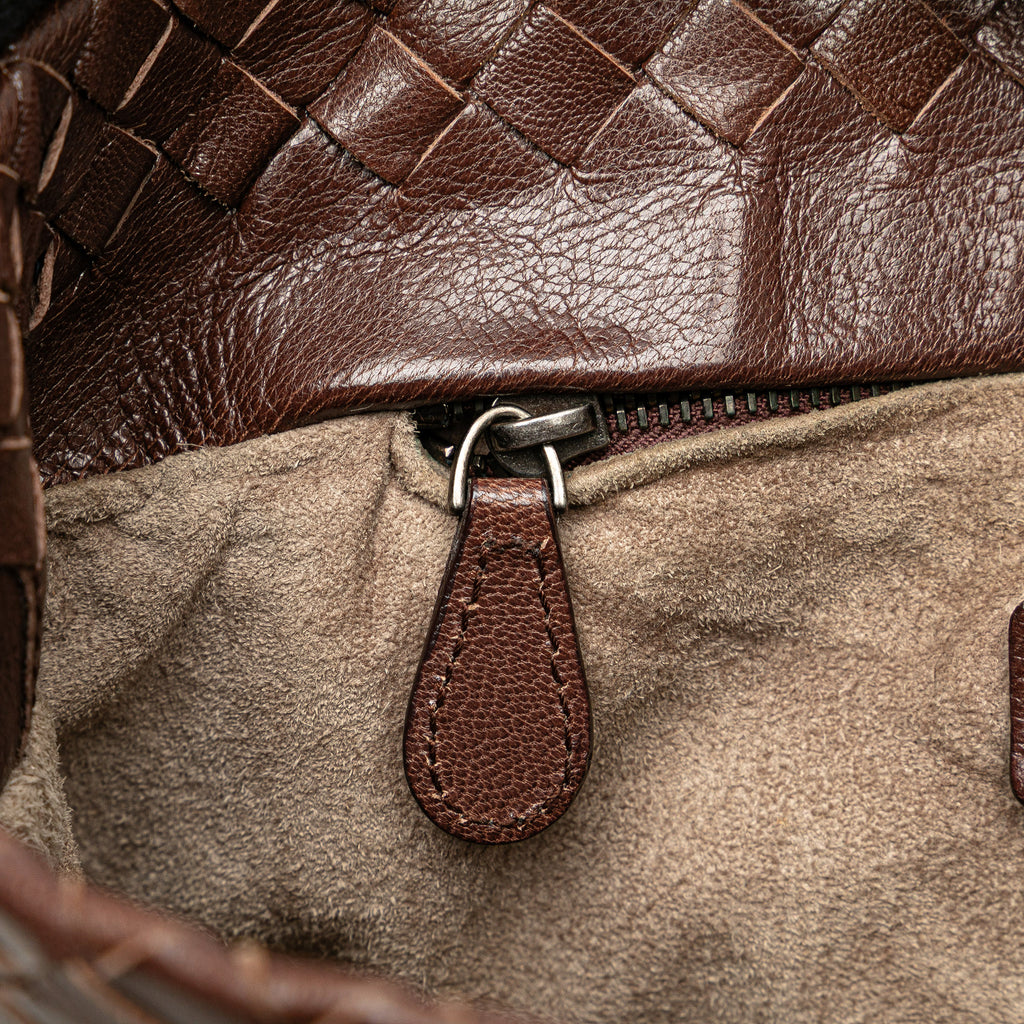Sac Bottega Veneta Bicolore Nappa Intrecciato Sac seau – photo 9
