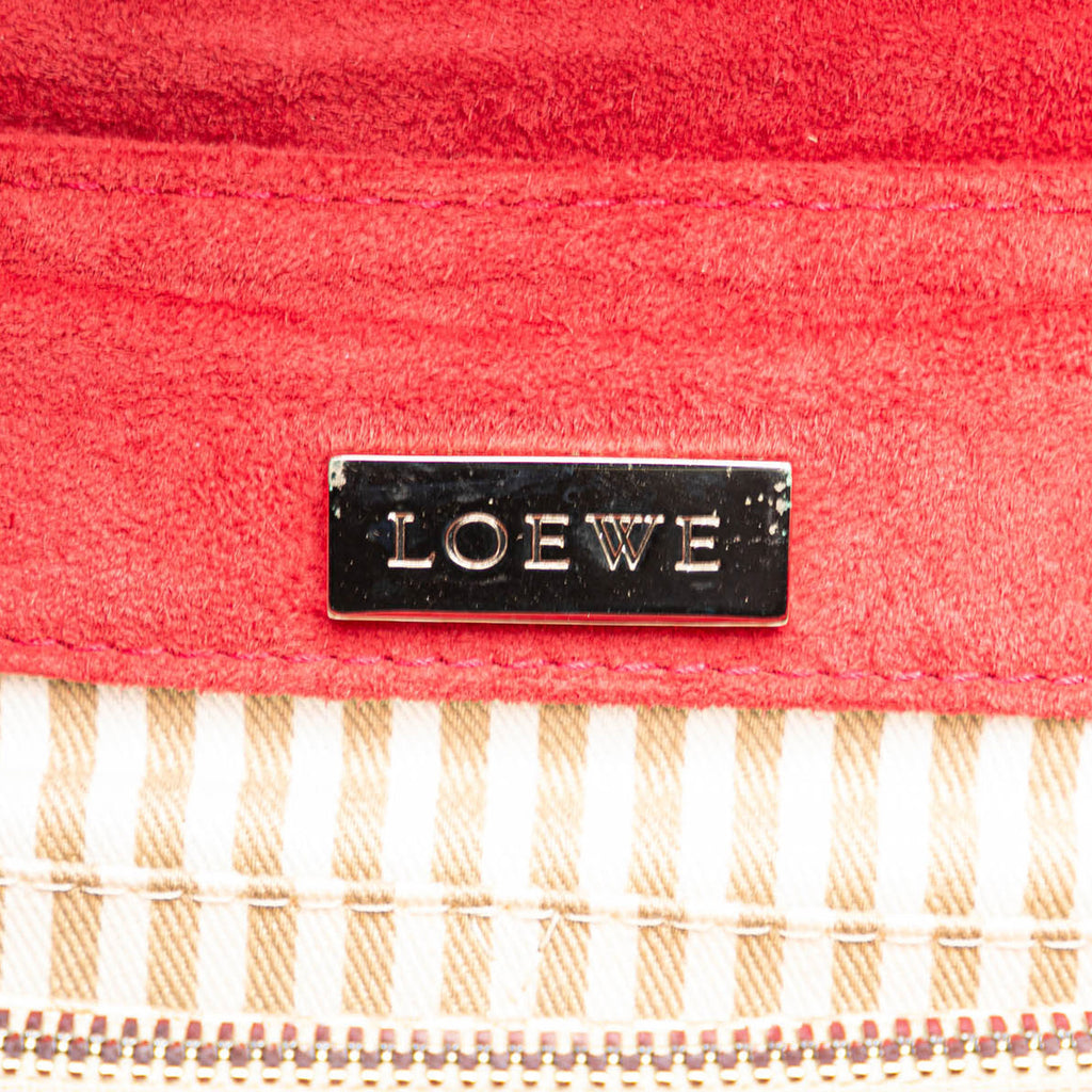 Sac Loewe Anagram Daim Sac porté épaule – photo 5