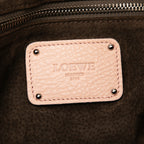 Sac Loewe Cuir de veau Calle Lock Sac porté épaule – photo 5