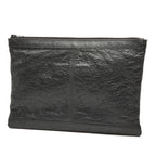 Sac Balenciaga Cuir d’agneau Motocross Classic Clip Pochette M – photo 2