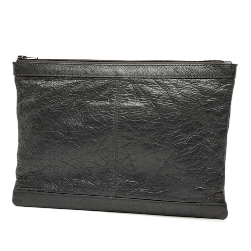 Bag Balenciaga Lambskin Motocross Classic Clip Clutch M – photo 2