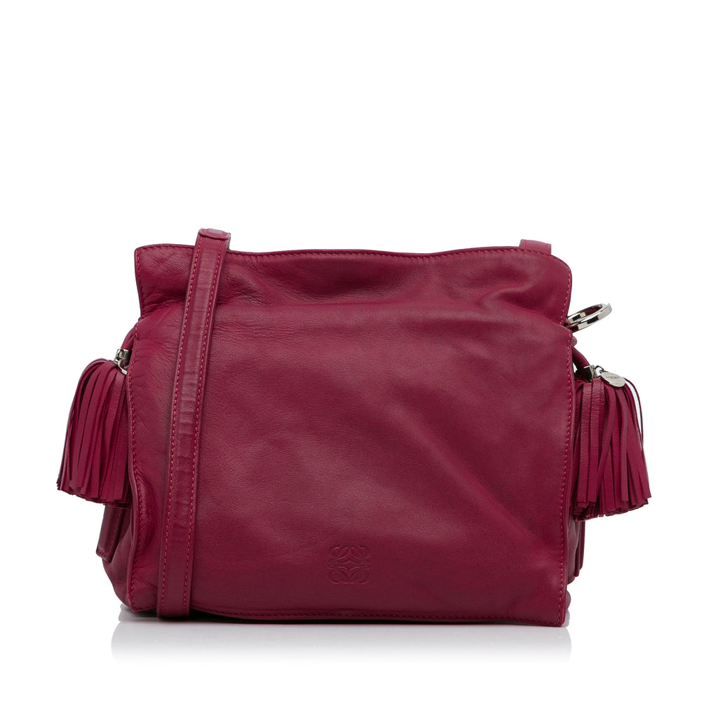 Sac Loewe Small Cuir Flamenco Sac bandoulière - Rose