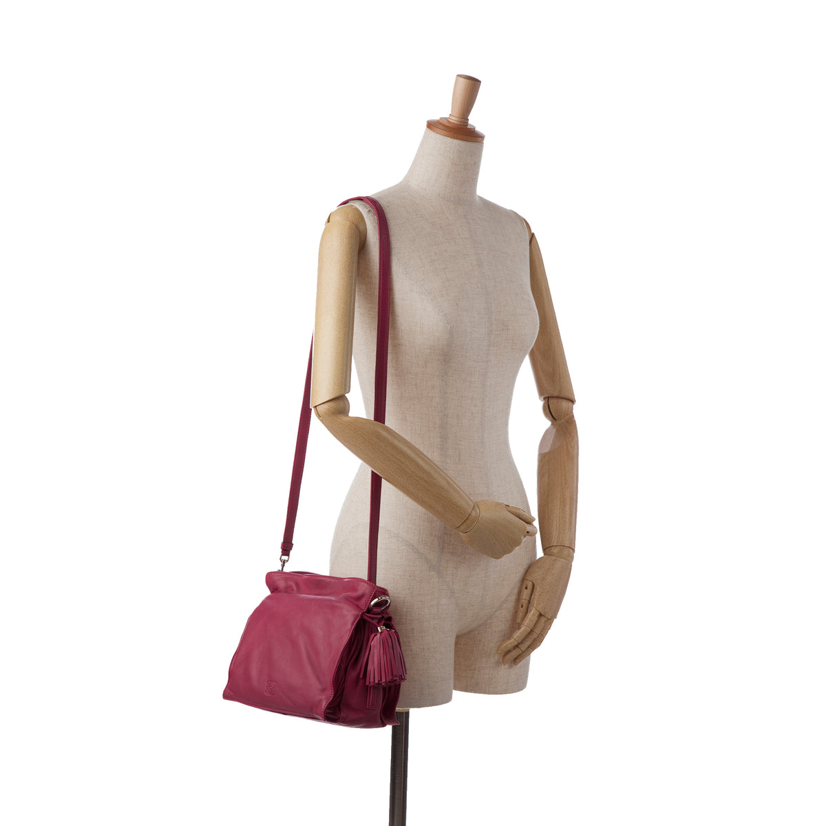 Sac Loewe Small Cuir Flamenco Sac bandoulière – photo 7