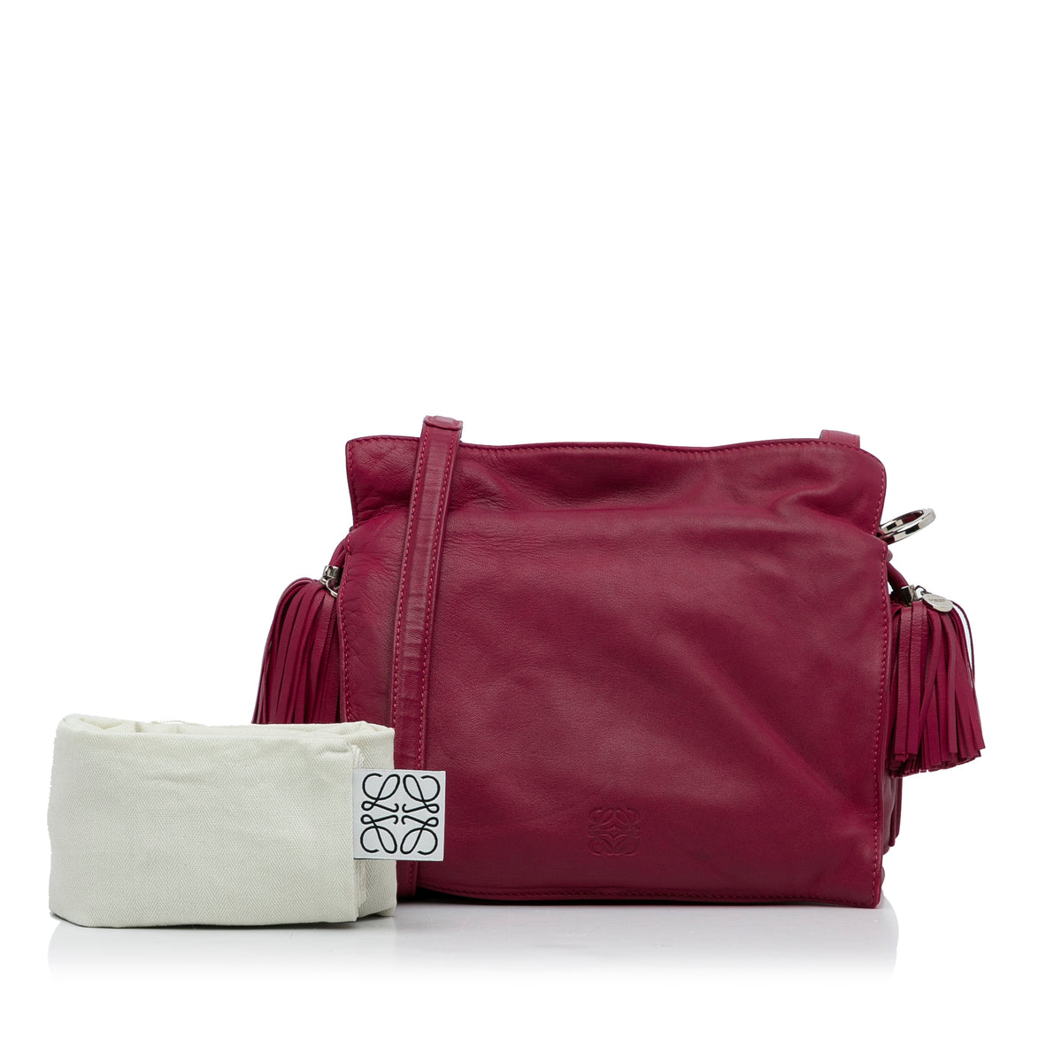 Sac Loewe Small Cuir Flamenco Sac bandoulière – photo 4