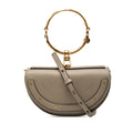 Sac Chloé Mini Cuir de veau Nile Bracelet Sac à main - Gris