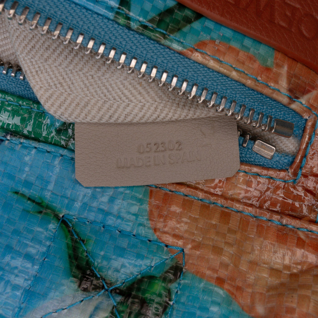 Sac Loewe Paulas Ibiza Imprimé Coated Toile Fold Cabas – photo 6
