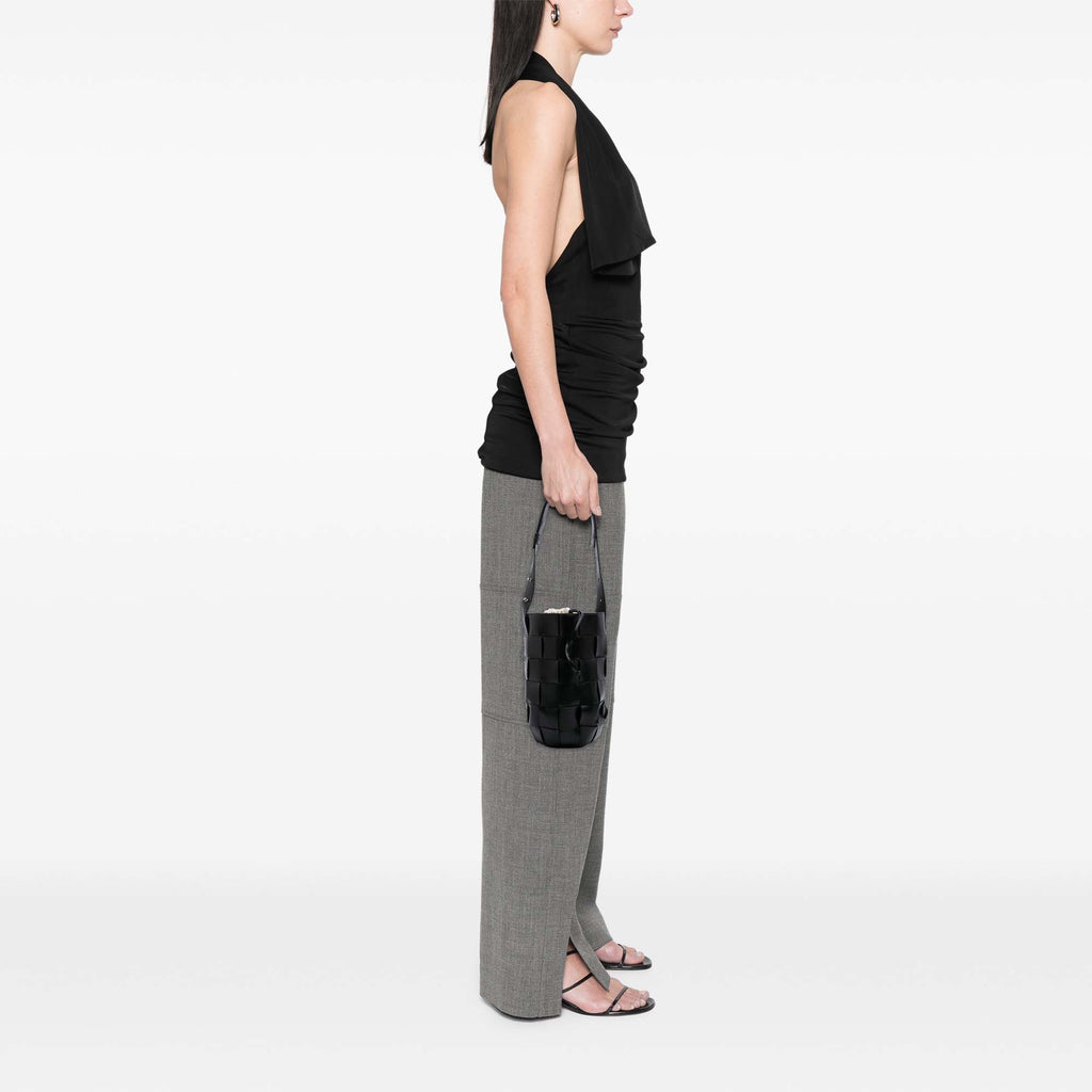 Sac Bottega Veneta Nappa Intrecciato Casette Lantern Bucket – photo 11