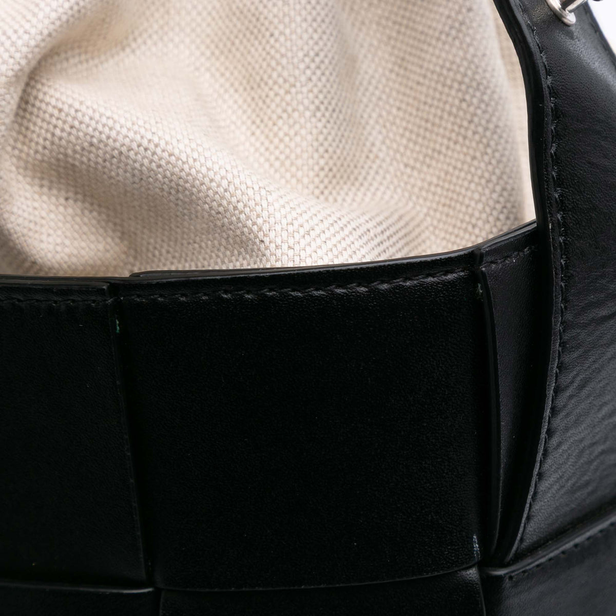 Sac Bottega Veneta Nappa Intrecciato Casette Lantern Bucket – photo 8
