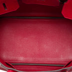 Sac Hermès Clemence Birkin Retourne 30 – photo 4