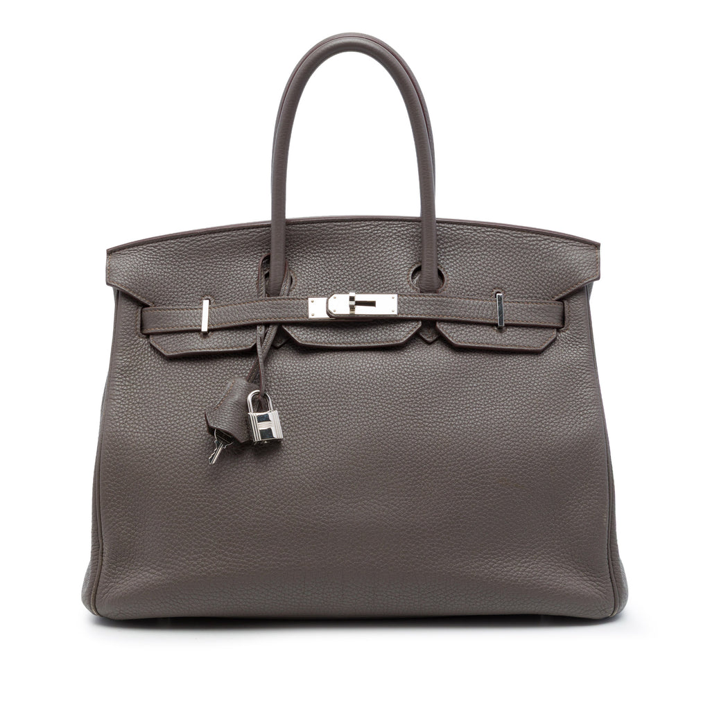 Hermès Togo Birkin Retourne 35 - Gris