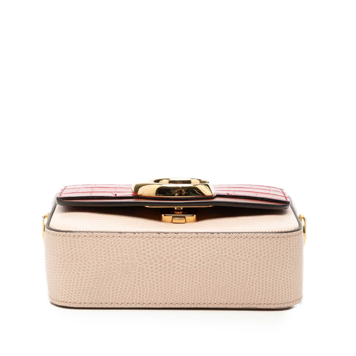 Sac Chloé Mini Bicolore Croc Embossed Cuir de veau C Sac à main – photo 3