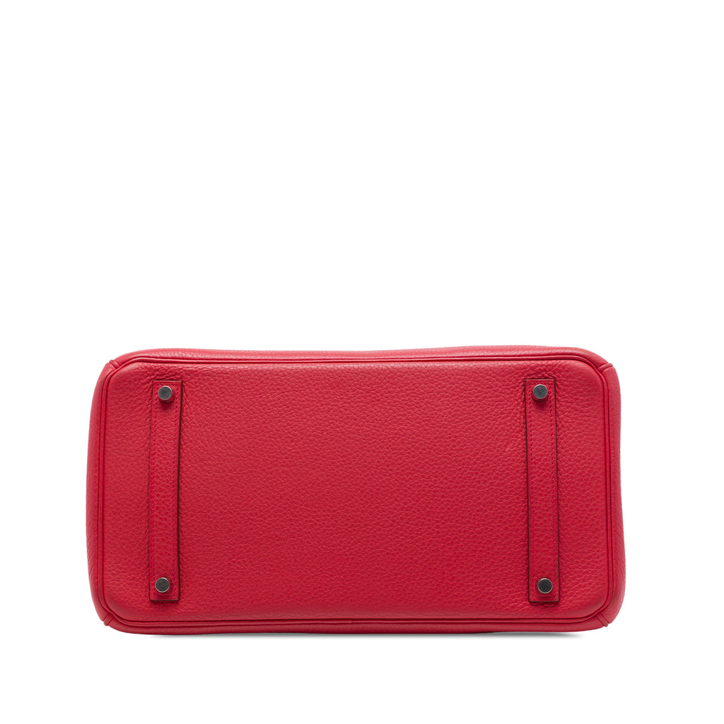 Sac Hermès Clemence Birkin Retourne 35 – photo 3