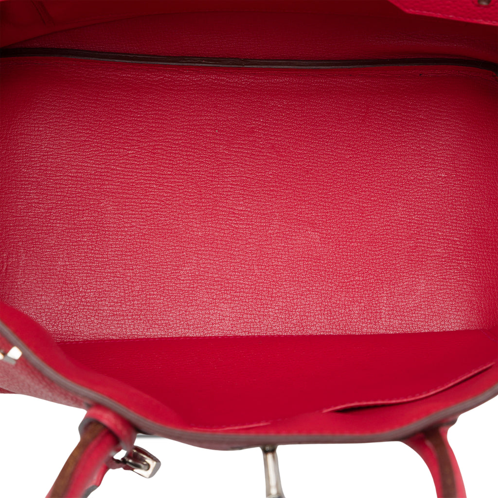 Sac Hermès Clemence Birkin Retourne 35 – photo 4