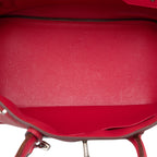 Sac Hermès Clemence Birkin Retourne 35 – photo 4