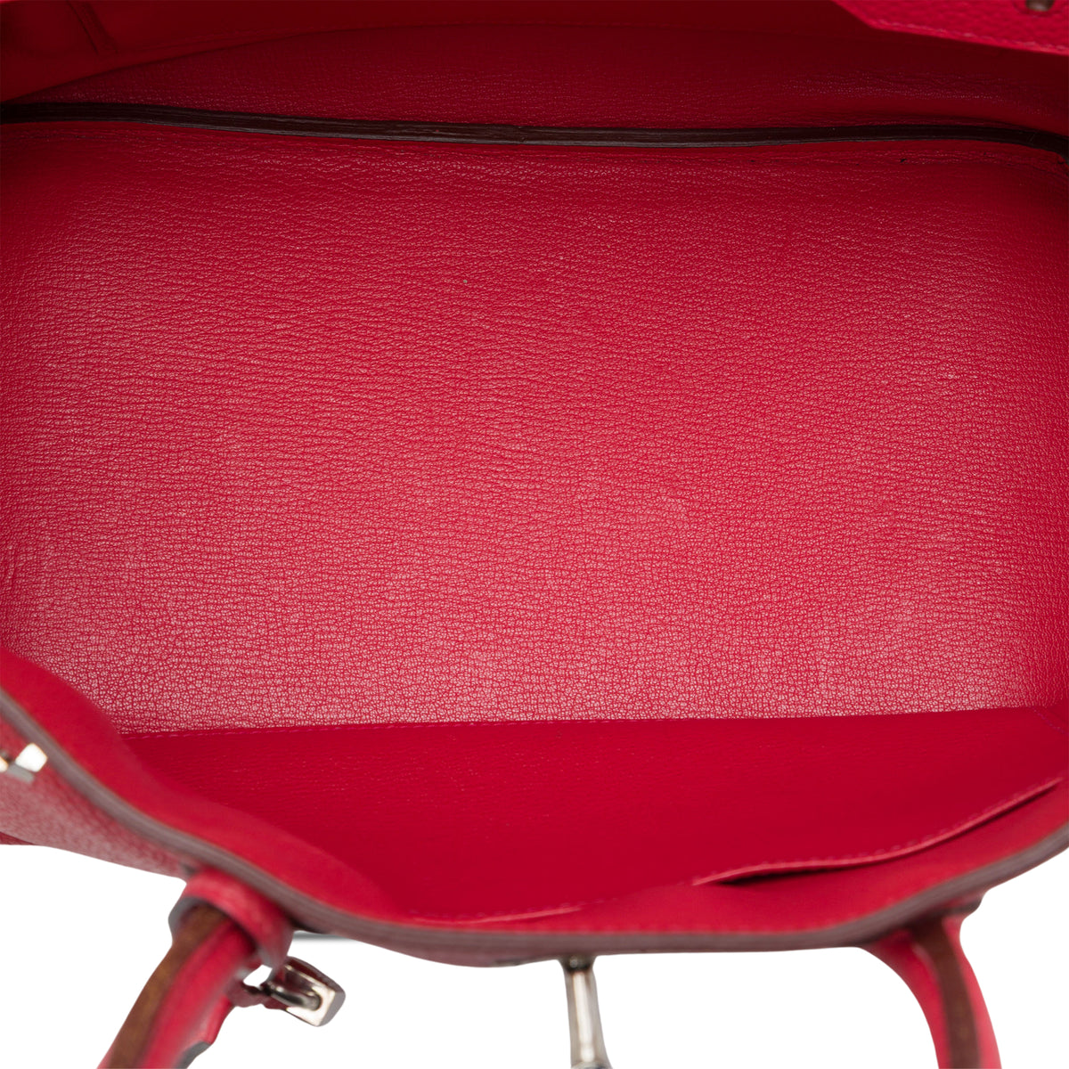 Sac Hermès Clemence Birkin Retourne 35 – photo 4