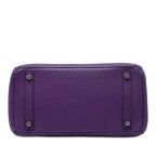 Sac Hermès Clemence Birkin Retourne 30 – photo 3