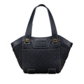 Sac Loewe Anagram Toile Cabas - Noir