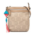 Sac Loewe Anagram Coated Toile Bandoulière - Marron
