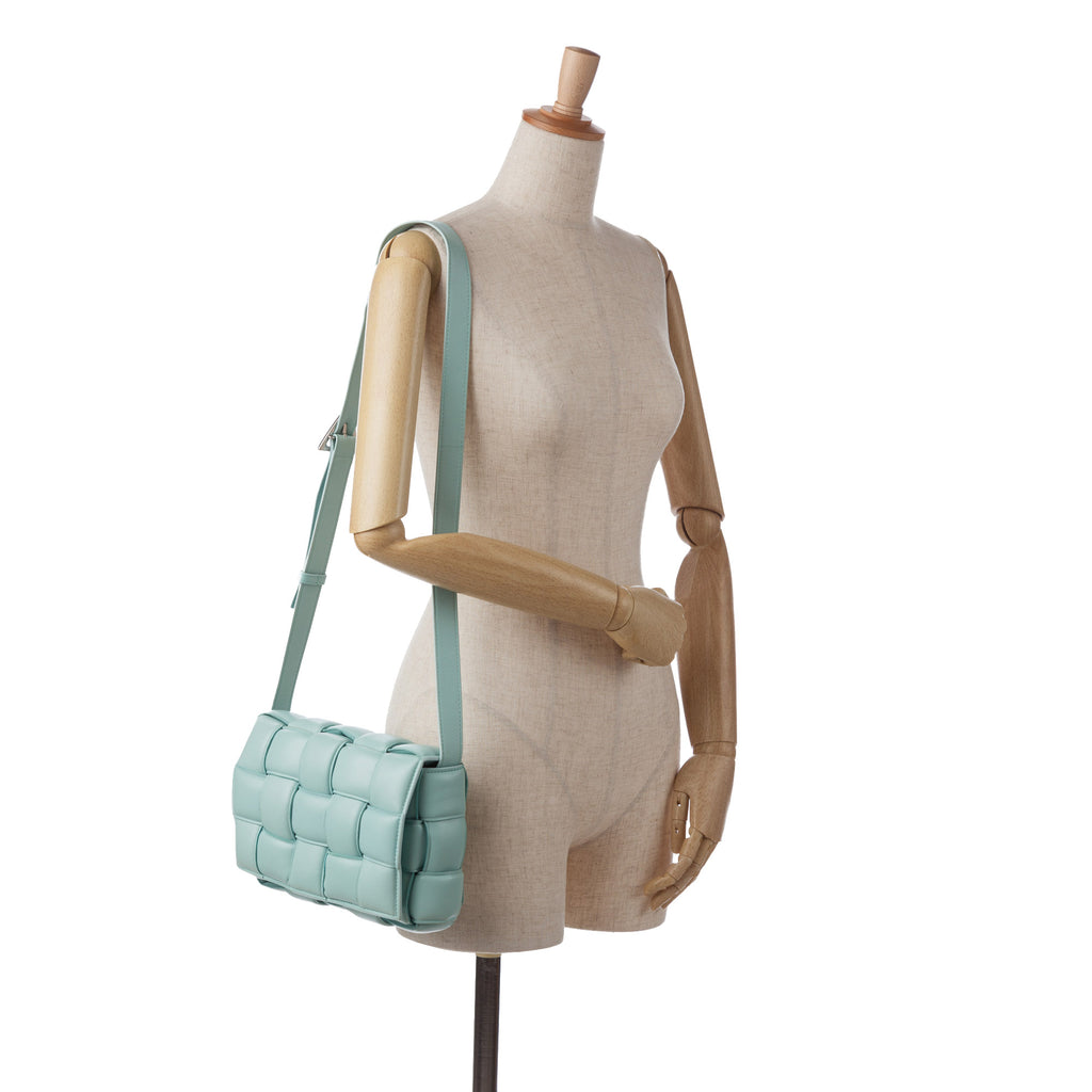 Sac Bottega Veneta Nappa Intrecciato Padded Cassette Bandoulière – photo 12
