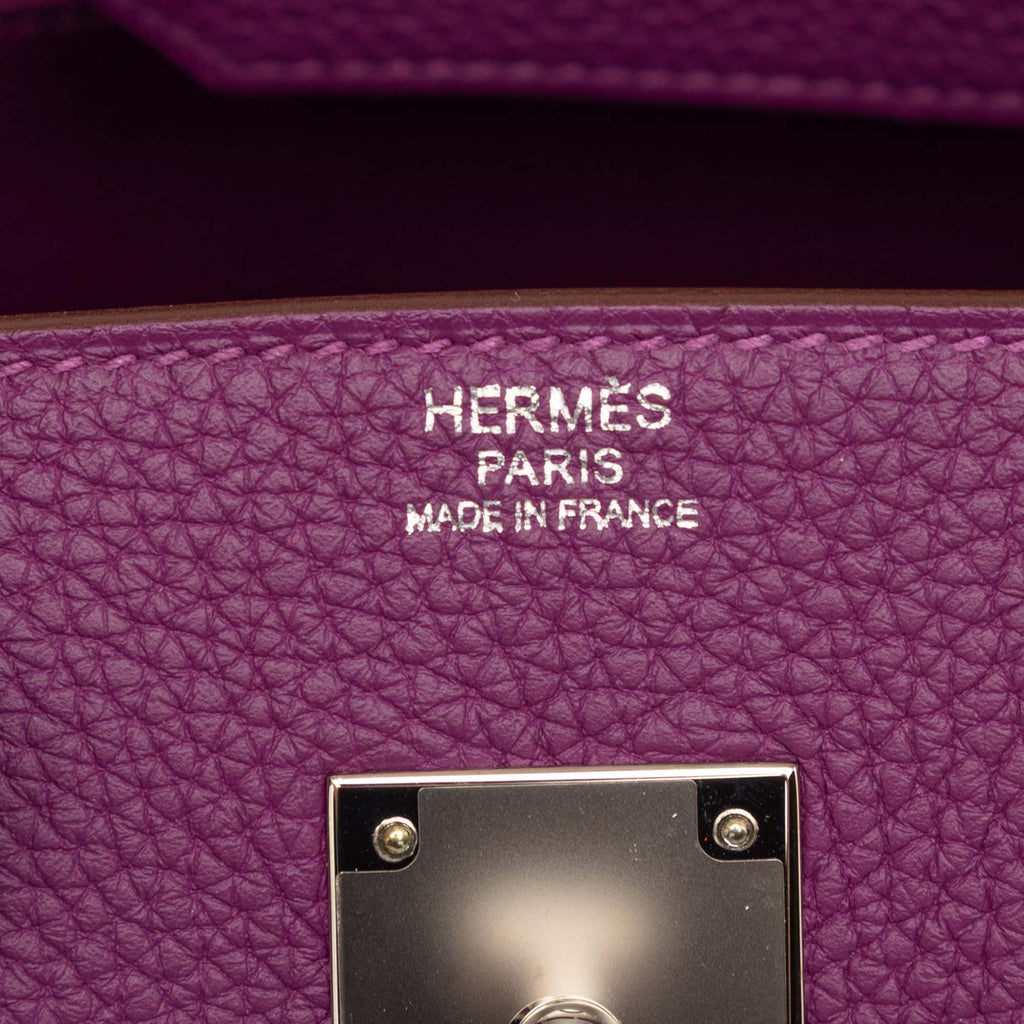 Sac Hermès Togo Birkin Retourne 30 – photo 5