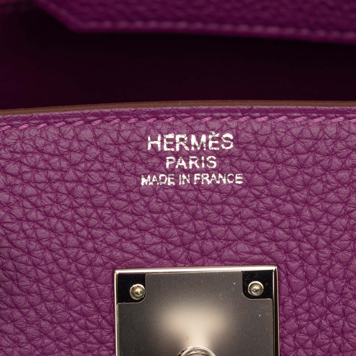 Sac Hermès Togo Birkin Retourne 30 – photo 5