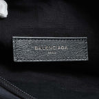 Sac Balenciaga Cuir d’agneau Motocross Classic Clip Pochette M – photo 5