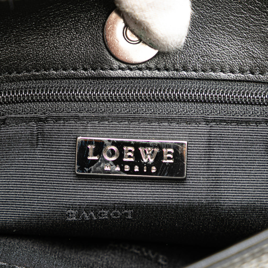 Sac Loewe Anagram Cuir Cabas – photo 5