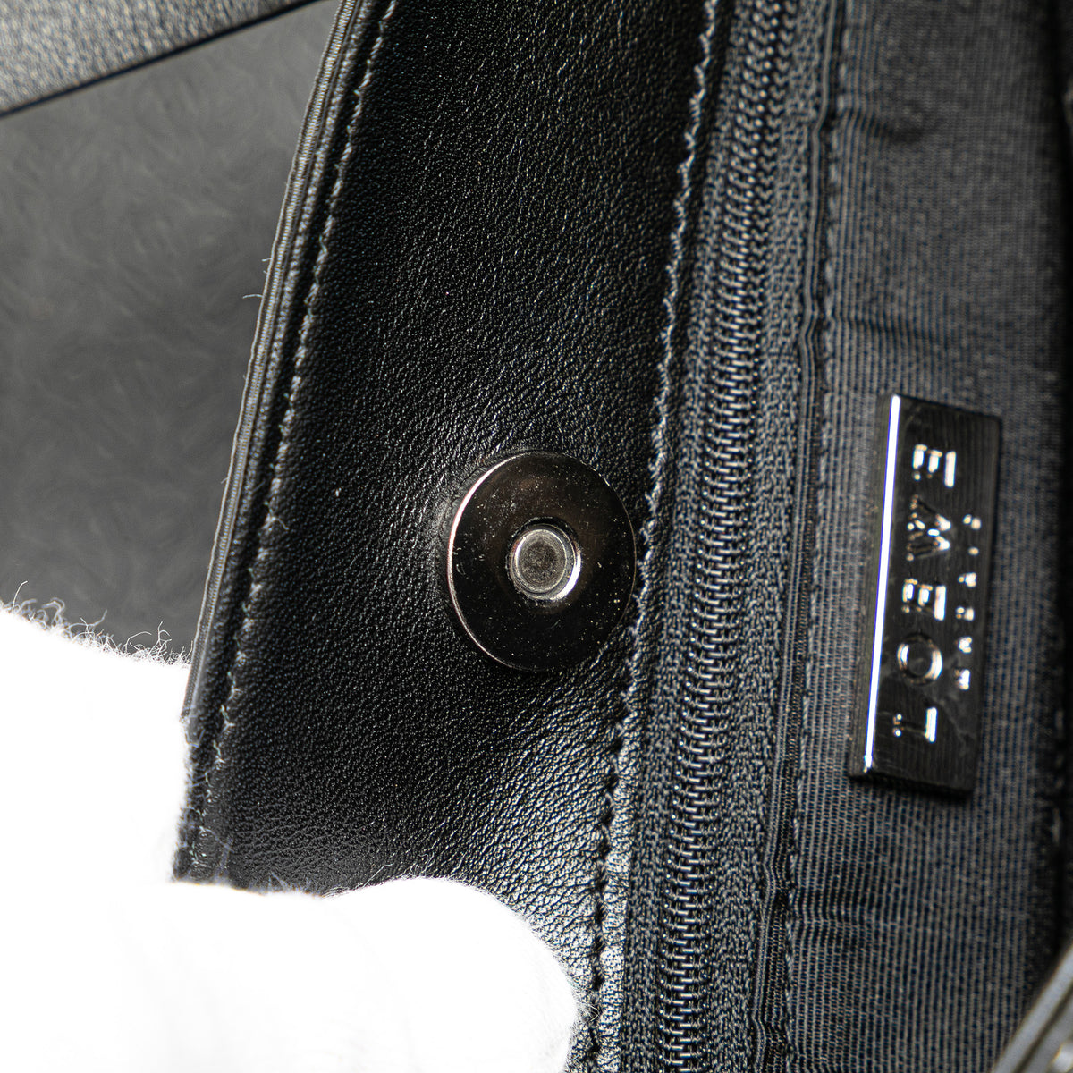 Sac Loewe Anagram Cuir Cabas – photo 8