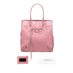 Sac Balenciaga Cuir Papier A5 Cabas – photo 11