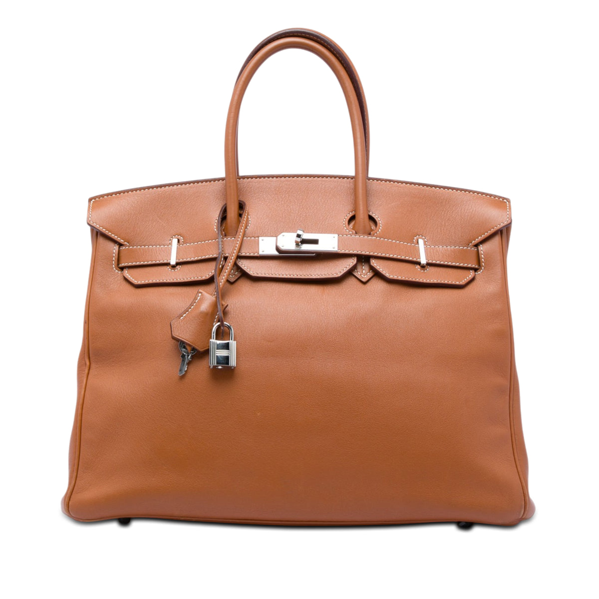 Hermès Tadelakt Birkin Retourne 35 - Marron