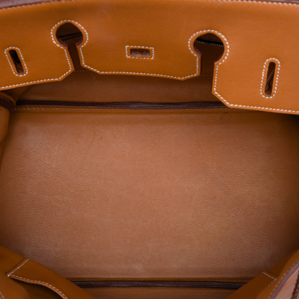 Sac Hermès Tadelakt Birkin Retourne 35 – photo 4