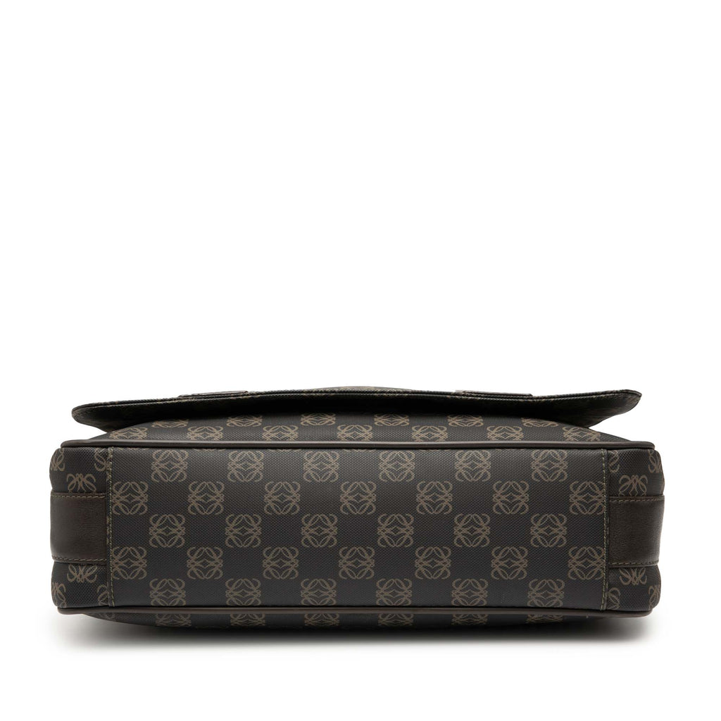 Sac Loewe Anagram Coated Toile Flap Bandoulière – photo 3