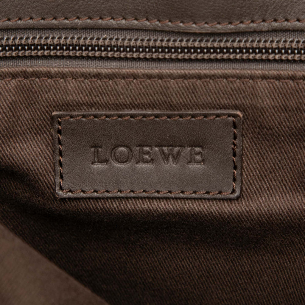 Sac Loewe Anagram Coated Toile Flap Bandoulière – photo 5