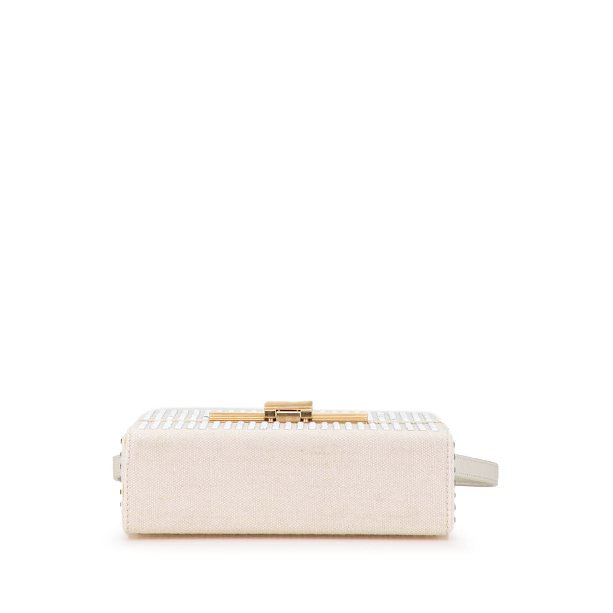 Sac Bottega Veneta Crystal Embellished Toile Daisey Bandoulière – photo 3