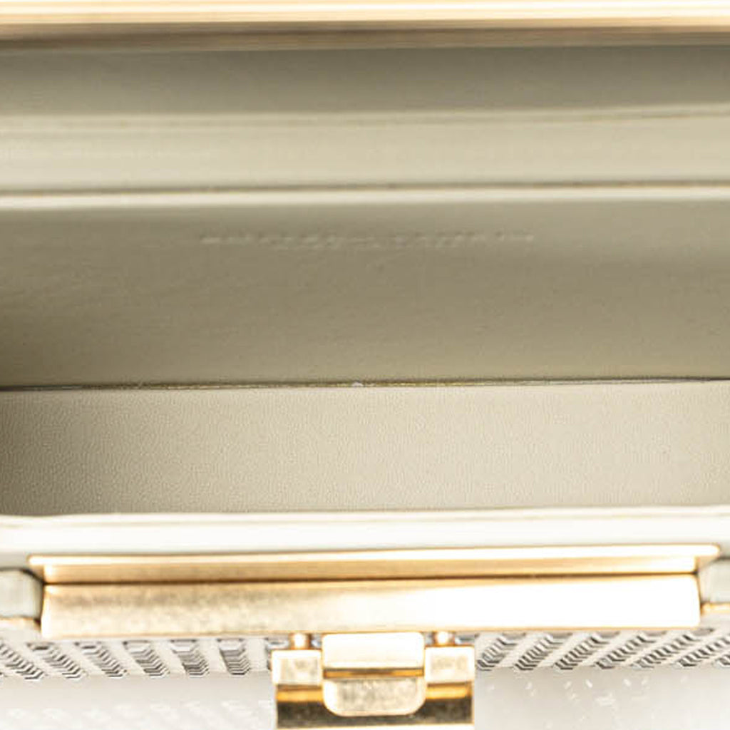 Sac Bottega Veneta Crystal Embellished Toile Daisey Bandoulière – photo 4