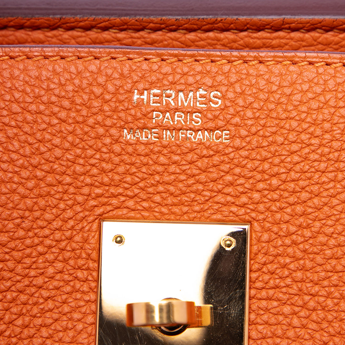 Sac Hermès Togo Birkin Retourne 35 – photo 5